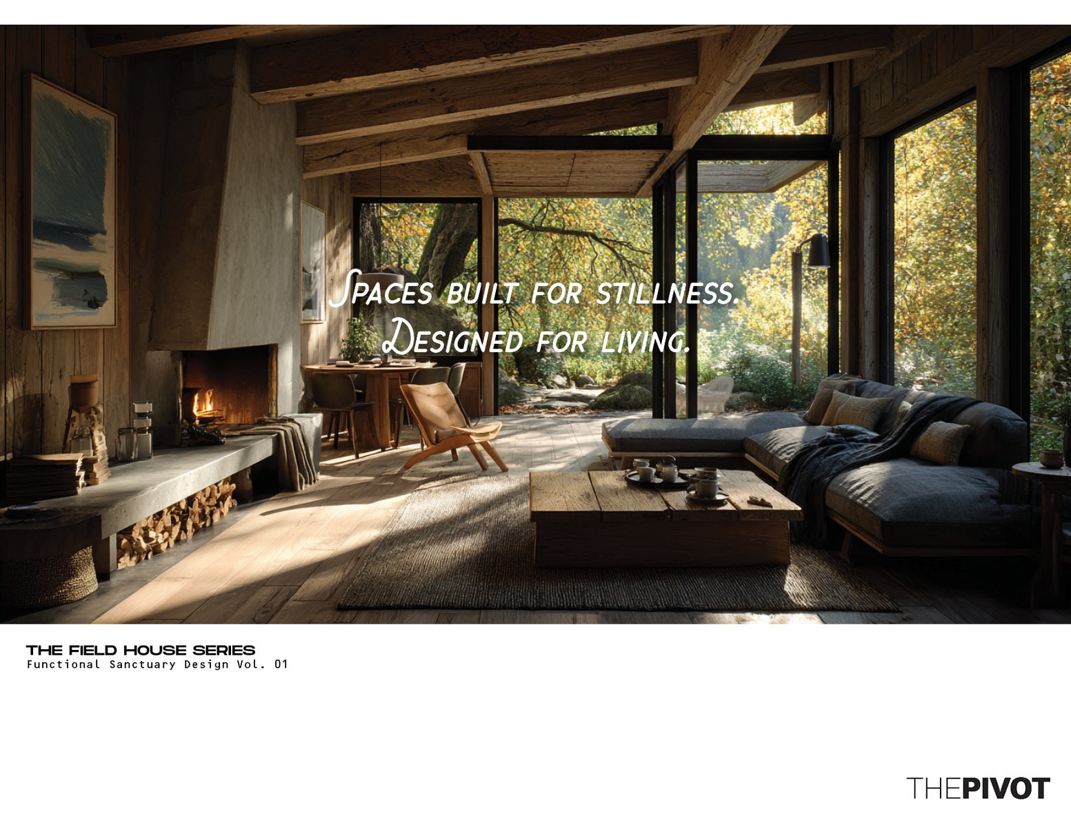 The Field House Series Vol. 01 — Spaces built for stillness, designed for living